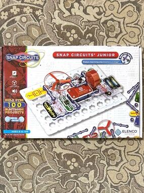 Snap Circuits Junior Kit Like New Open Box Electronics Exploration Learning STEM